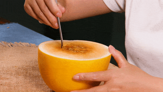 豪横吃蜜瓜,尽享夏日甜蜜时光